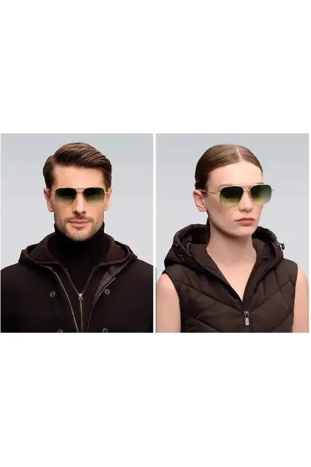 Flight Seven Glasses - Black Palladium/Black Enamel - DUNE + SALT