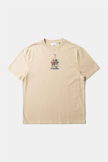 Chairlift T-Shirt - Plain Tan - DUNE + SALT