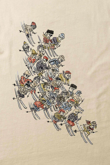 Chairlift T-Shirt - Plain Tan - DUNE + SALT