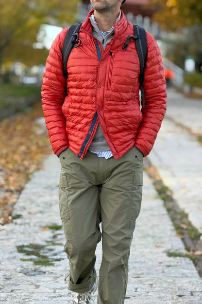 Featherweight Down Jacket - Dark Orange