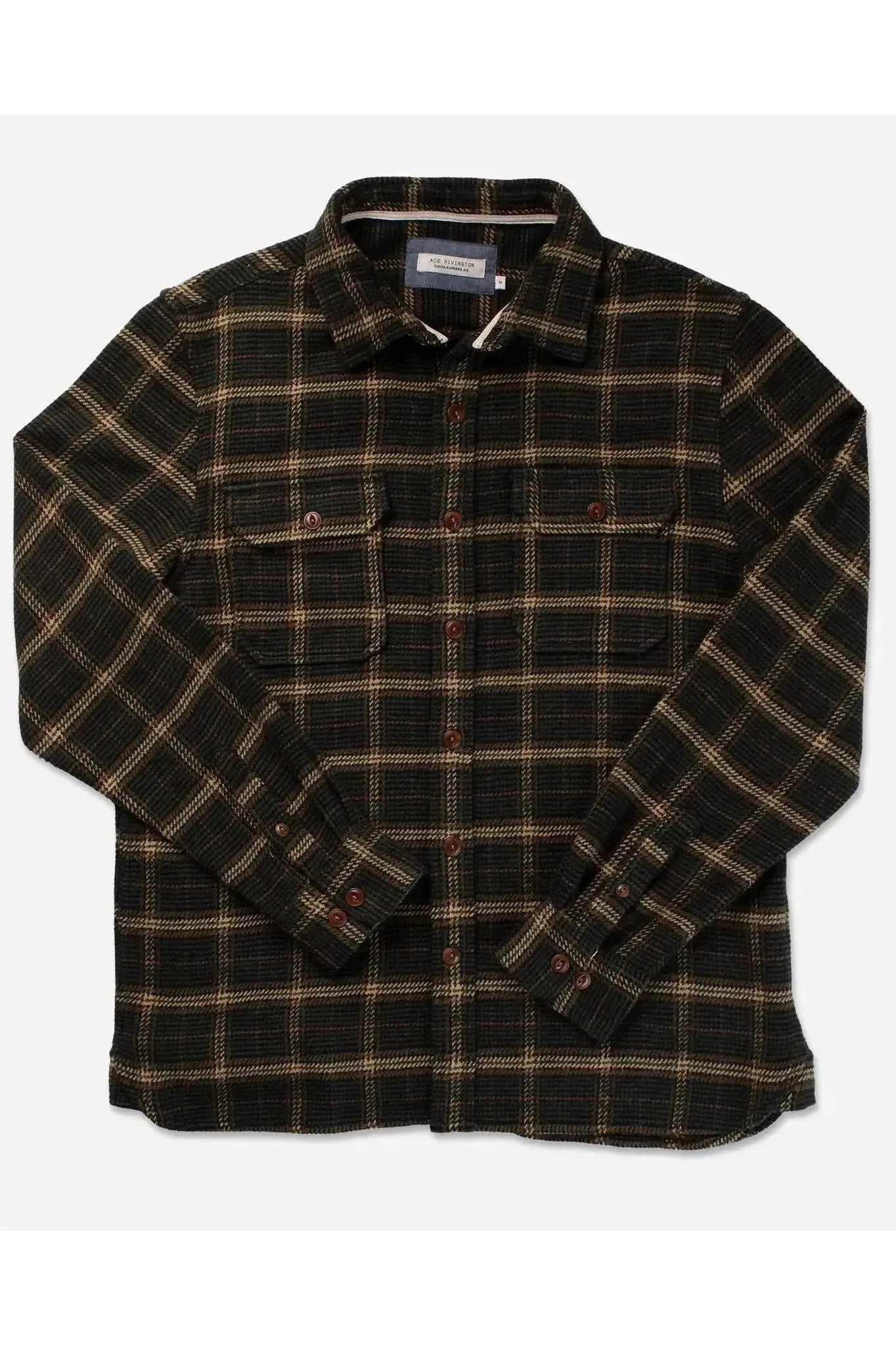 Utility Flannel - Forest Hound - DUNE + SALT