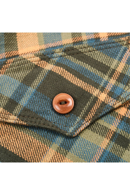 Wells Workwear Shirt - Evergreen Plaid - DUNE + SALT