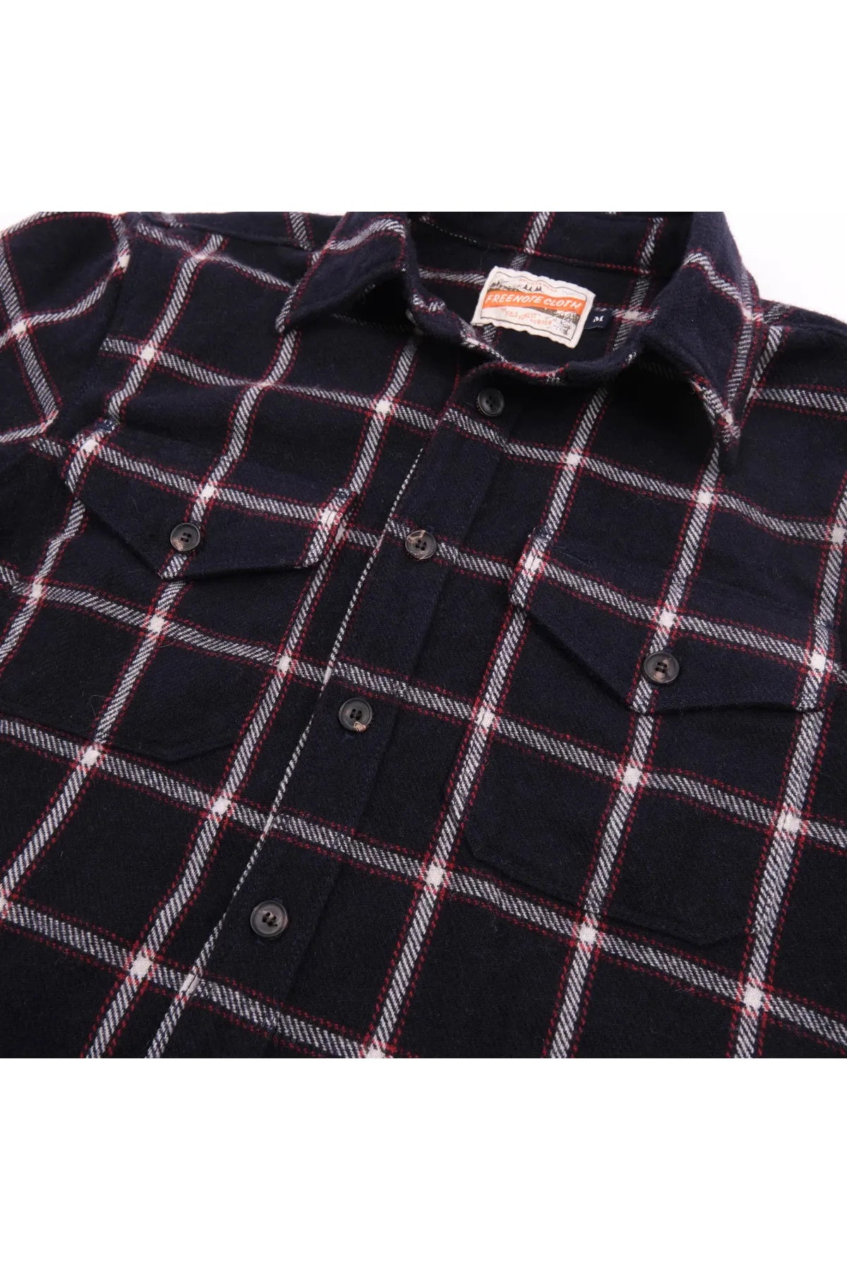 Kamas Wool Plaid Shirt - Navy - DUNE + SALT