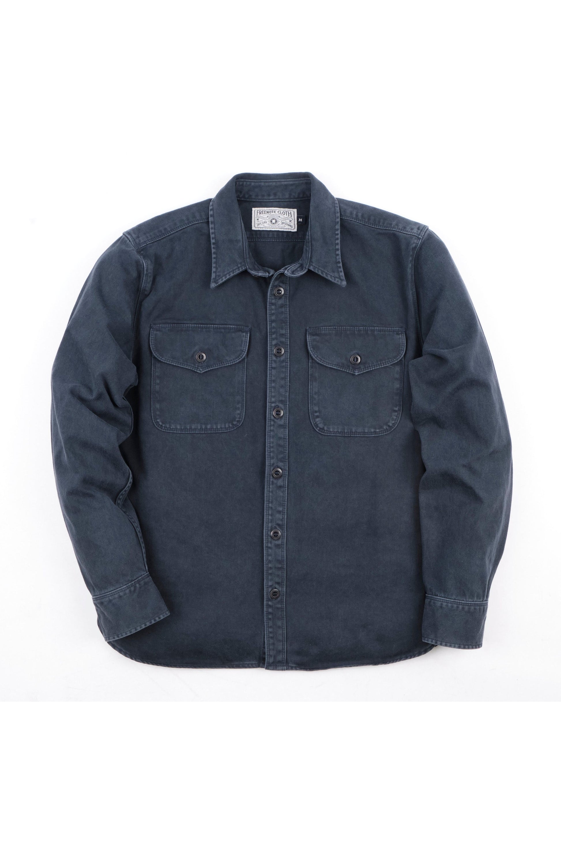 Utility Twill Shirt - Navy - DUNE + SALT