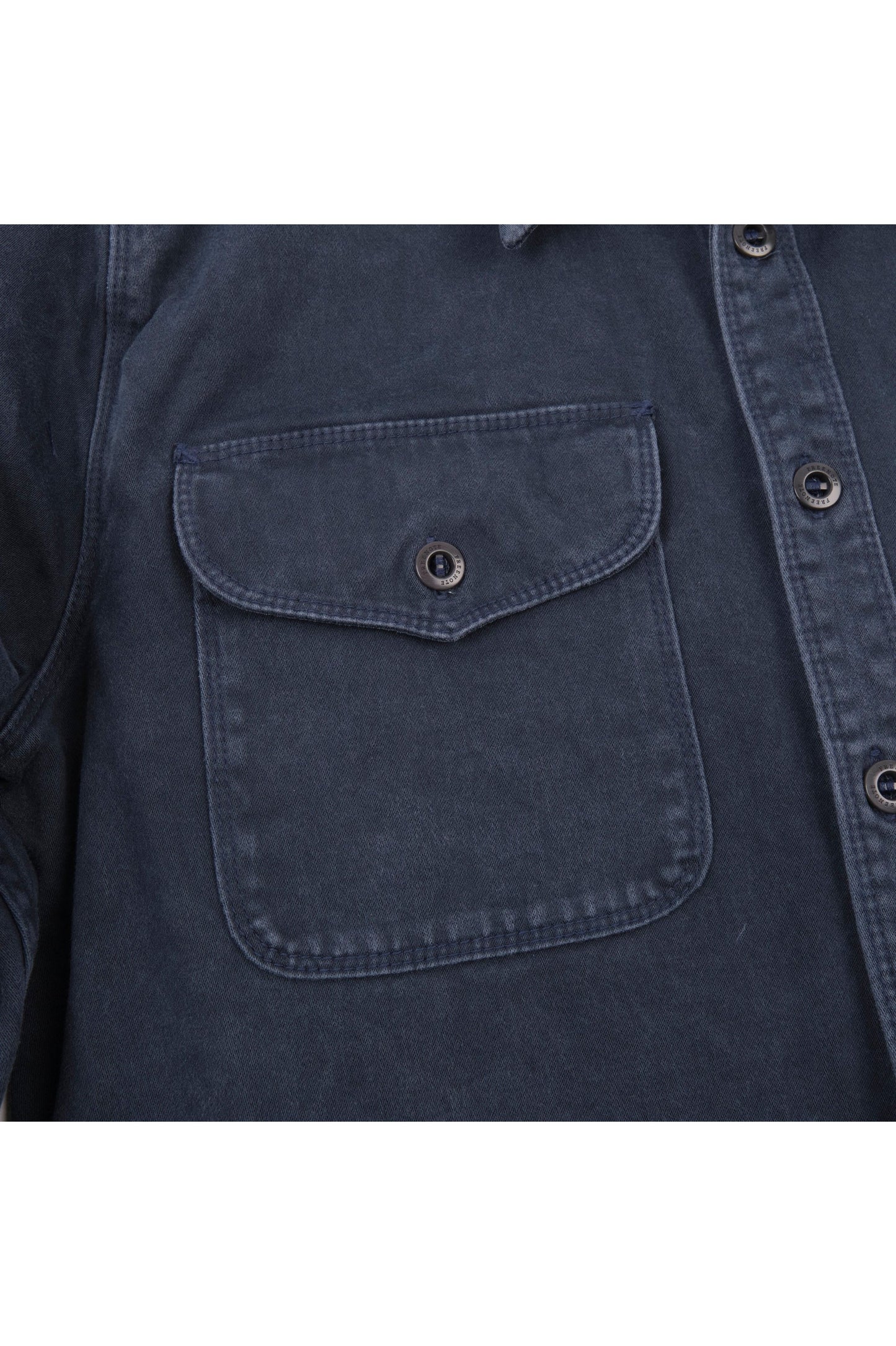 Utility Twill Shirt - Navy - DUNE + SALT
