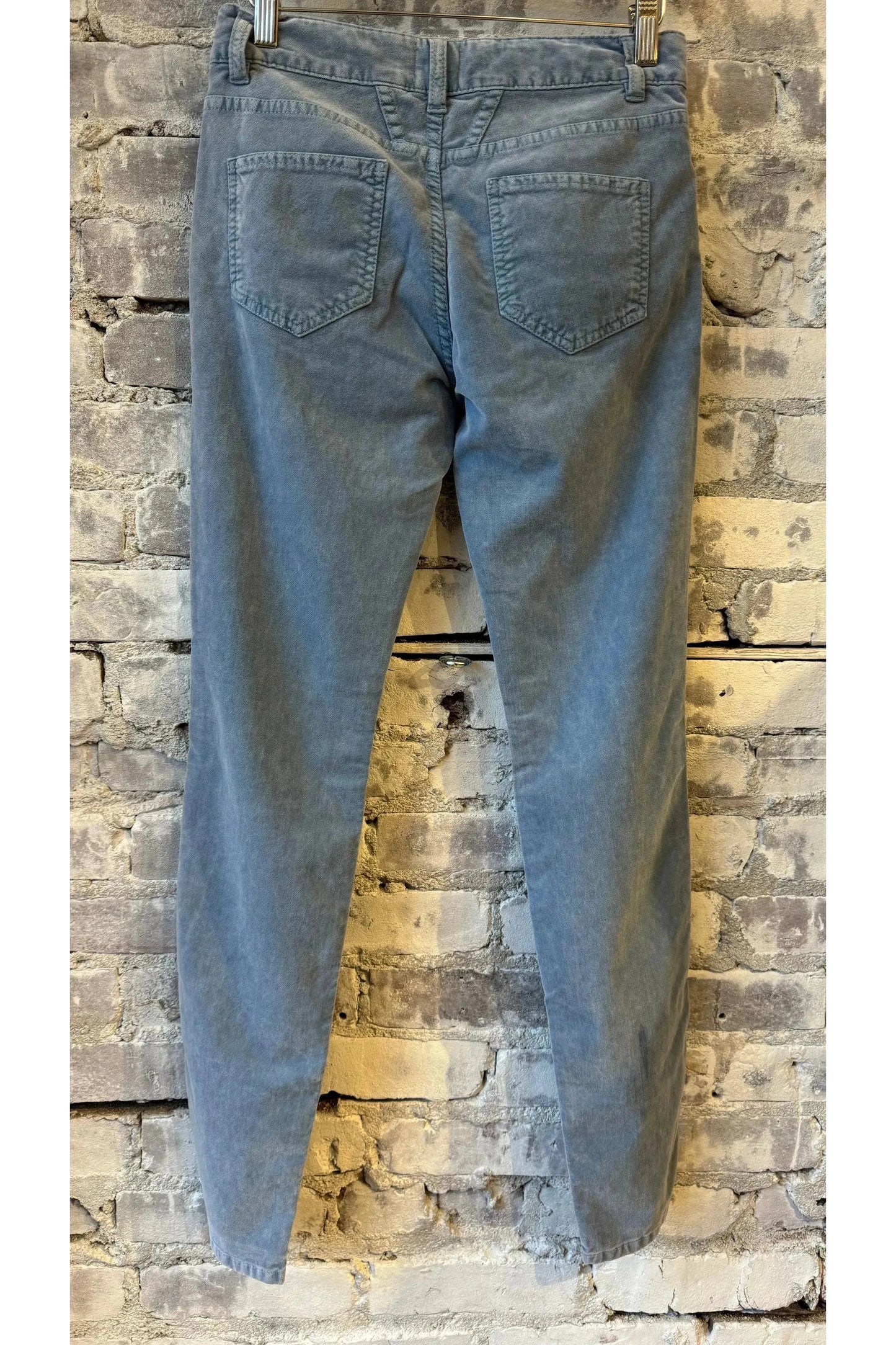 Baker Velvet Pants (Long) - Blue Water - DUNE + SALT