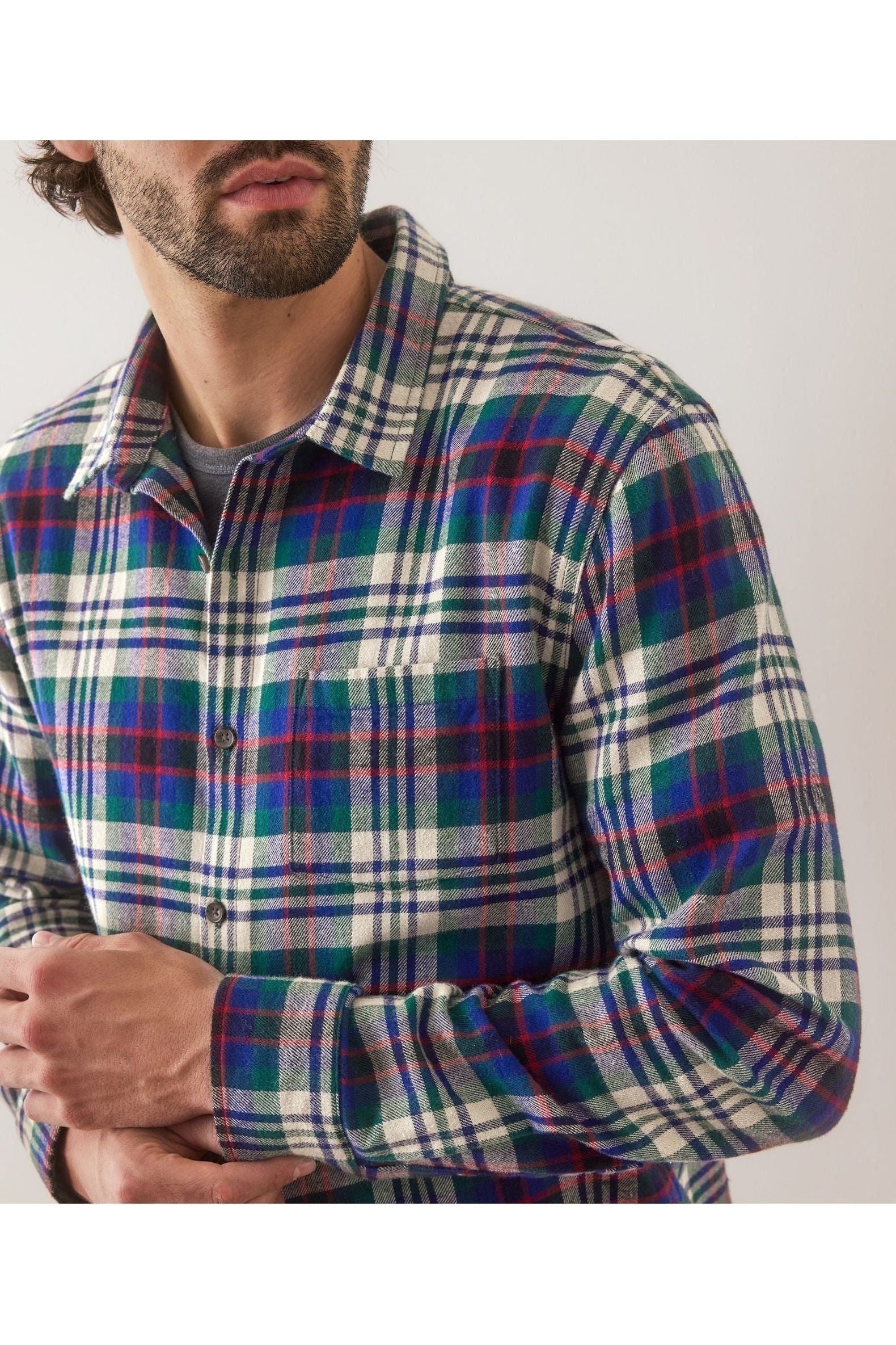 Tahoe Flannel Shirt - Multi Plaid - DUNE + SALT