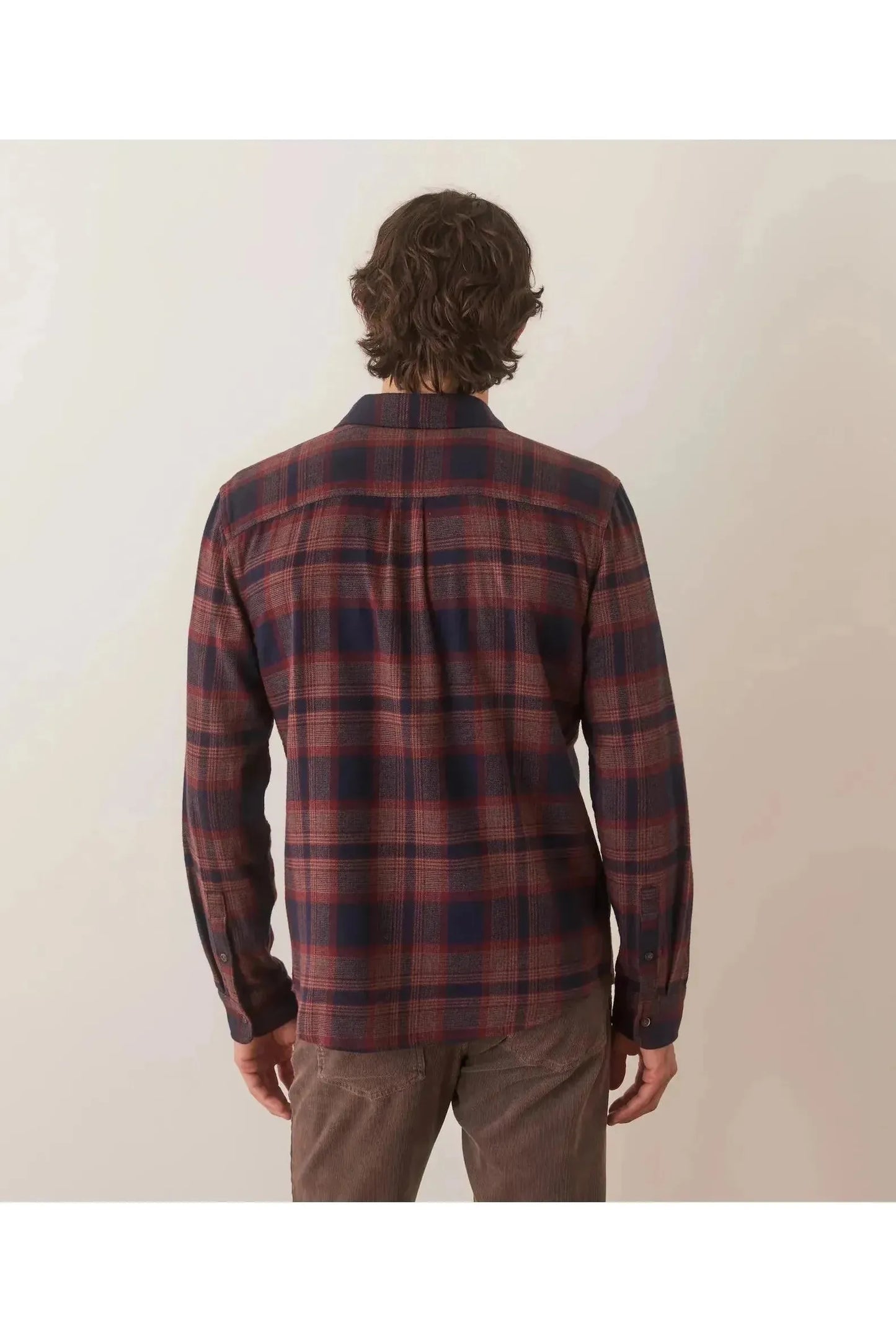 Tahoe Flannel Shirt - Navy Warm Plaid - DUNE + SALT