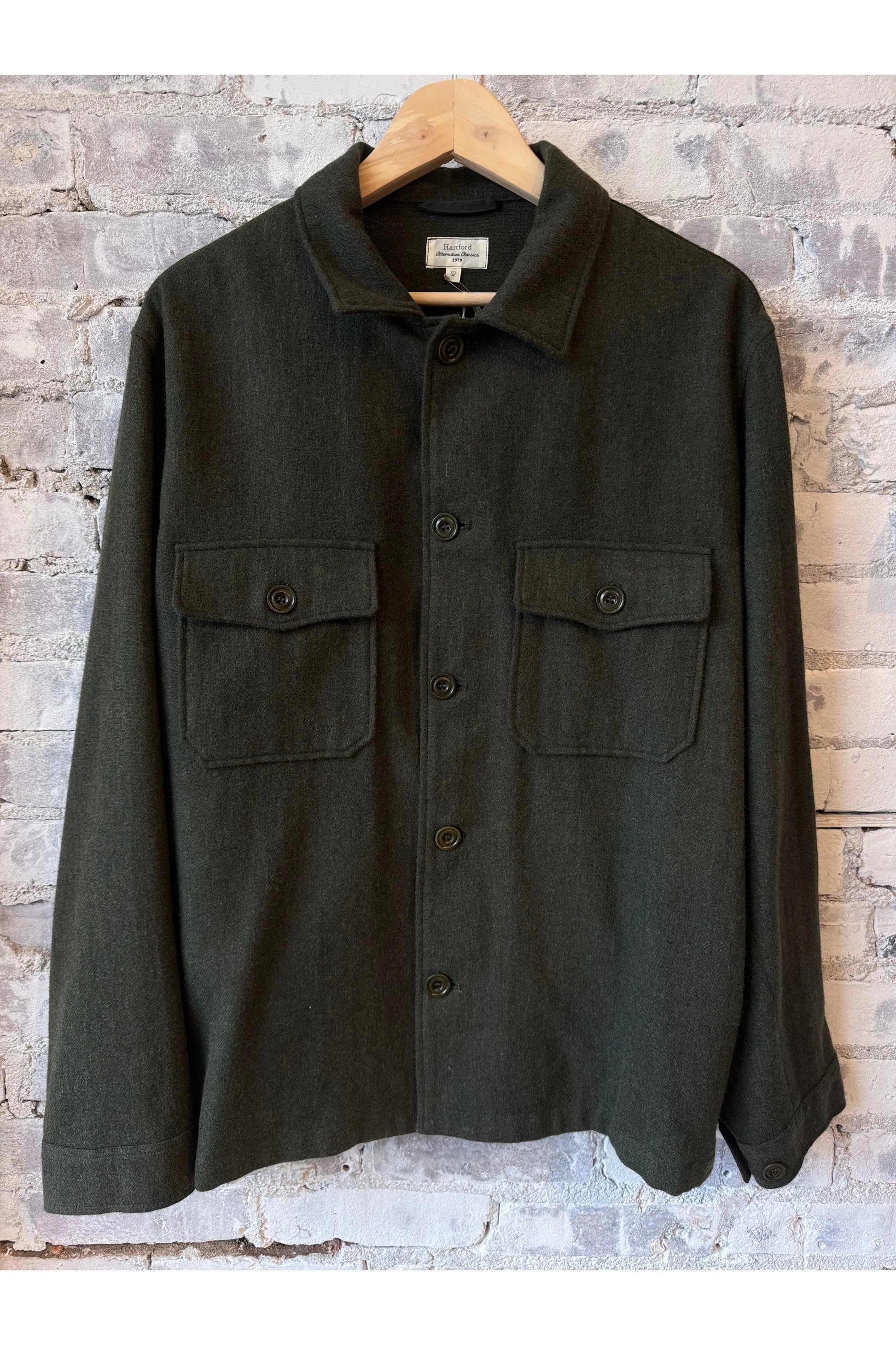 Day Recycled Wool Jacket - Military Green - DUNE + SALT
