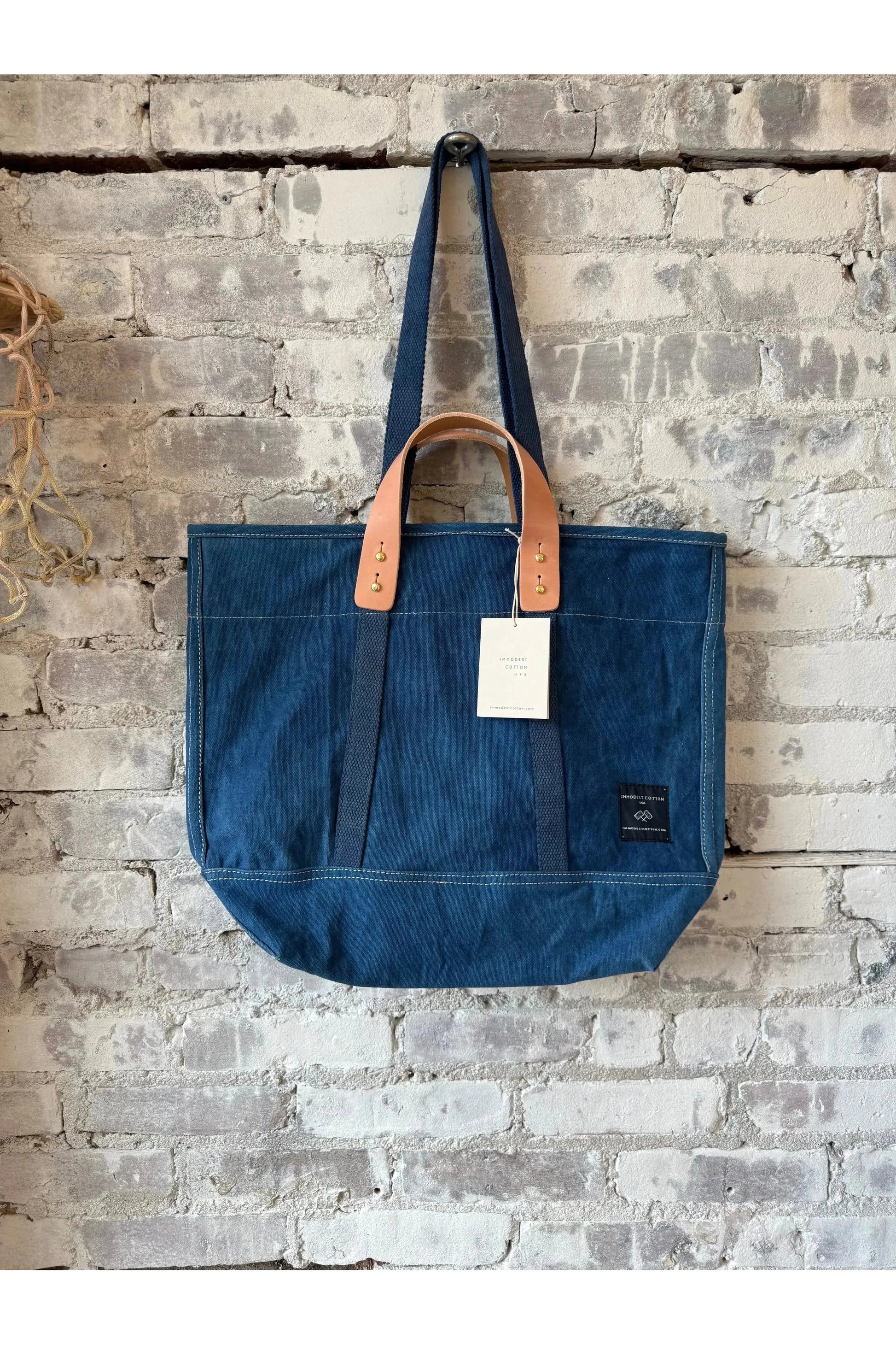 Small East West Tote - Indigo - DUNE + SALT