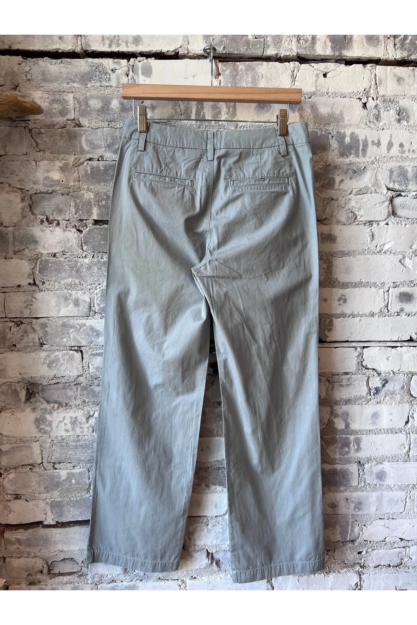 Wide Leg Pant - Sea Green - DUNE + SALT