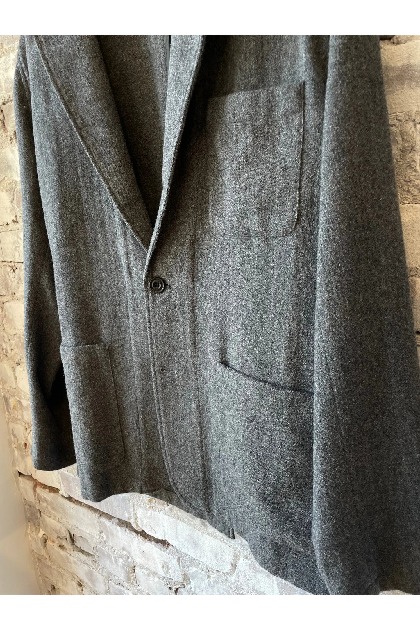 Jonny Wool Jacket - Heather Grey - DUNE + SALT