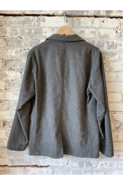 Jonny Wool Jacket - Heather Grey - DUNE + SALT