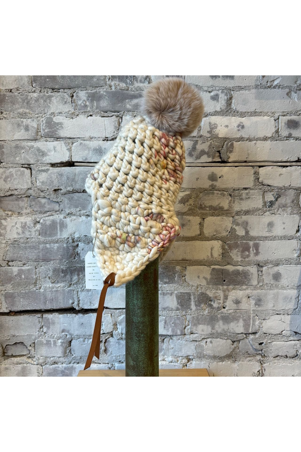 Twombly Fro Tri + Blush XL Pom - DUNE + SALT