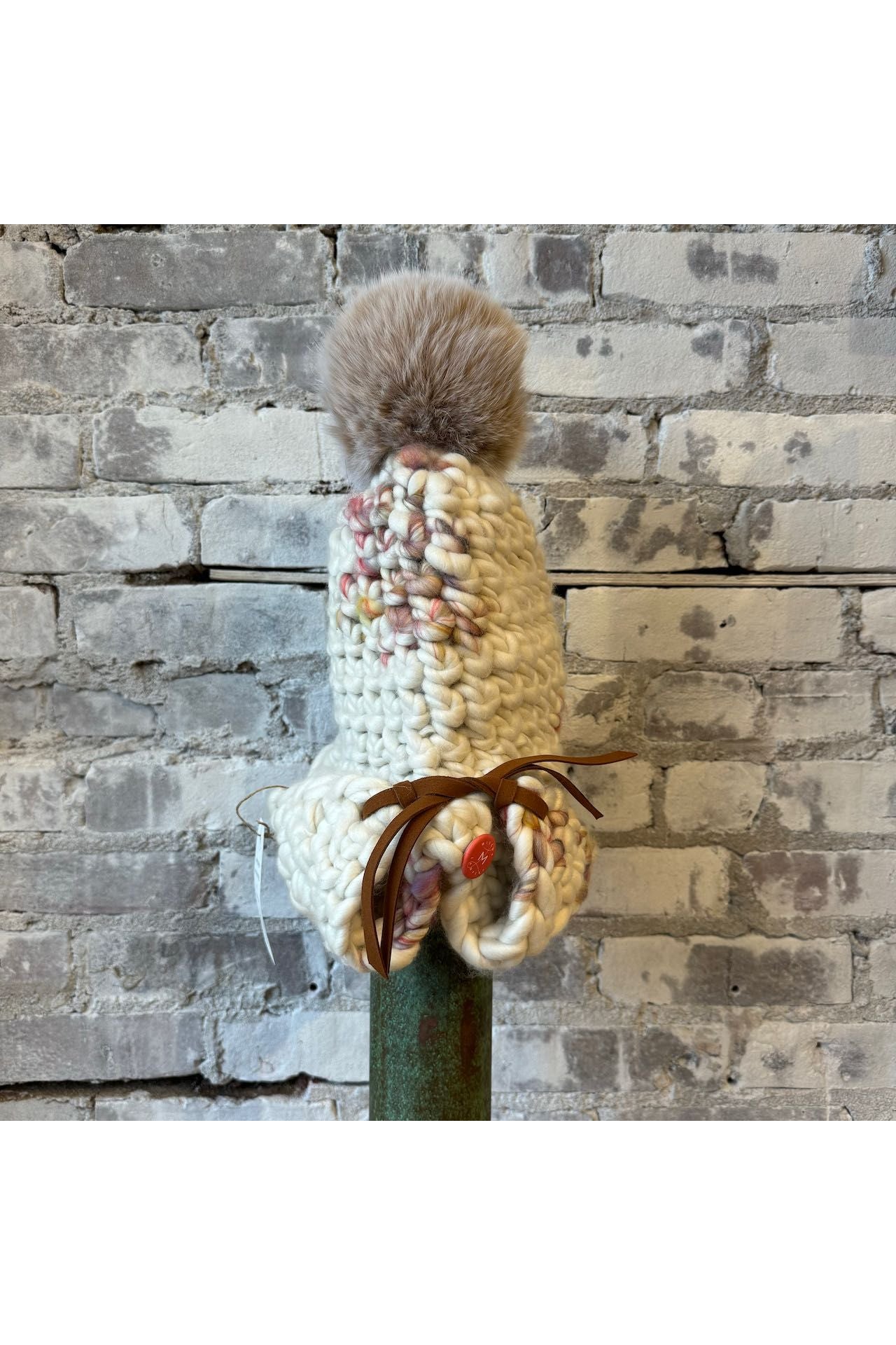 Twombly Fro Tri + Blush XL Pom - DUNE + SALT