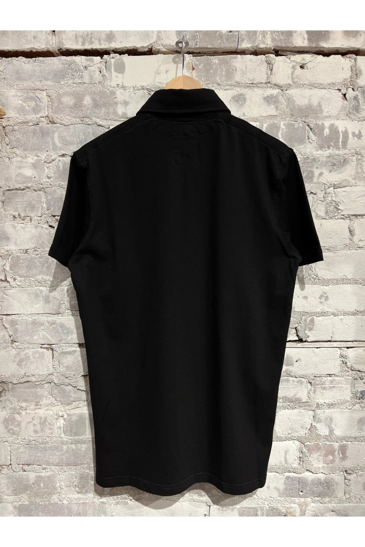 Pique Slot Polo - Black - DUNE + SALT