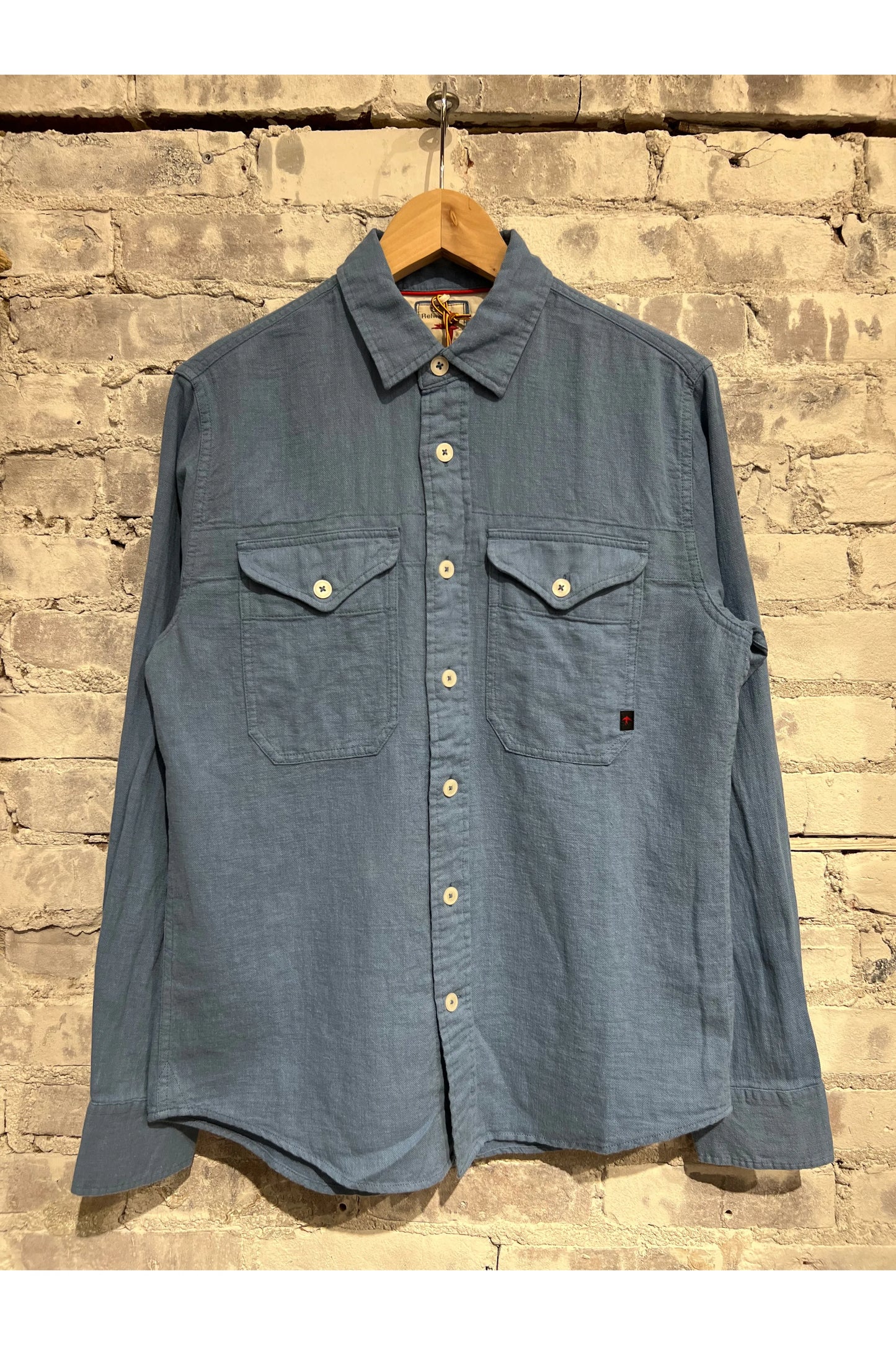 Linen Workshirt - French Blue - DUNE + SALT