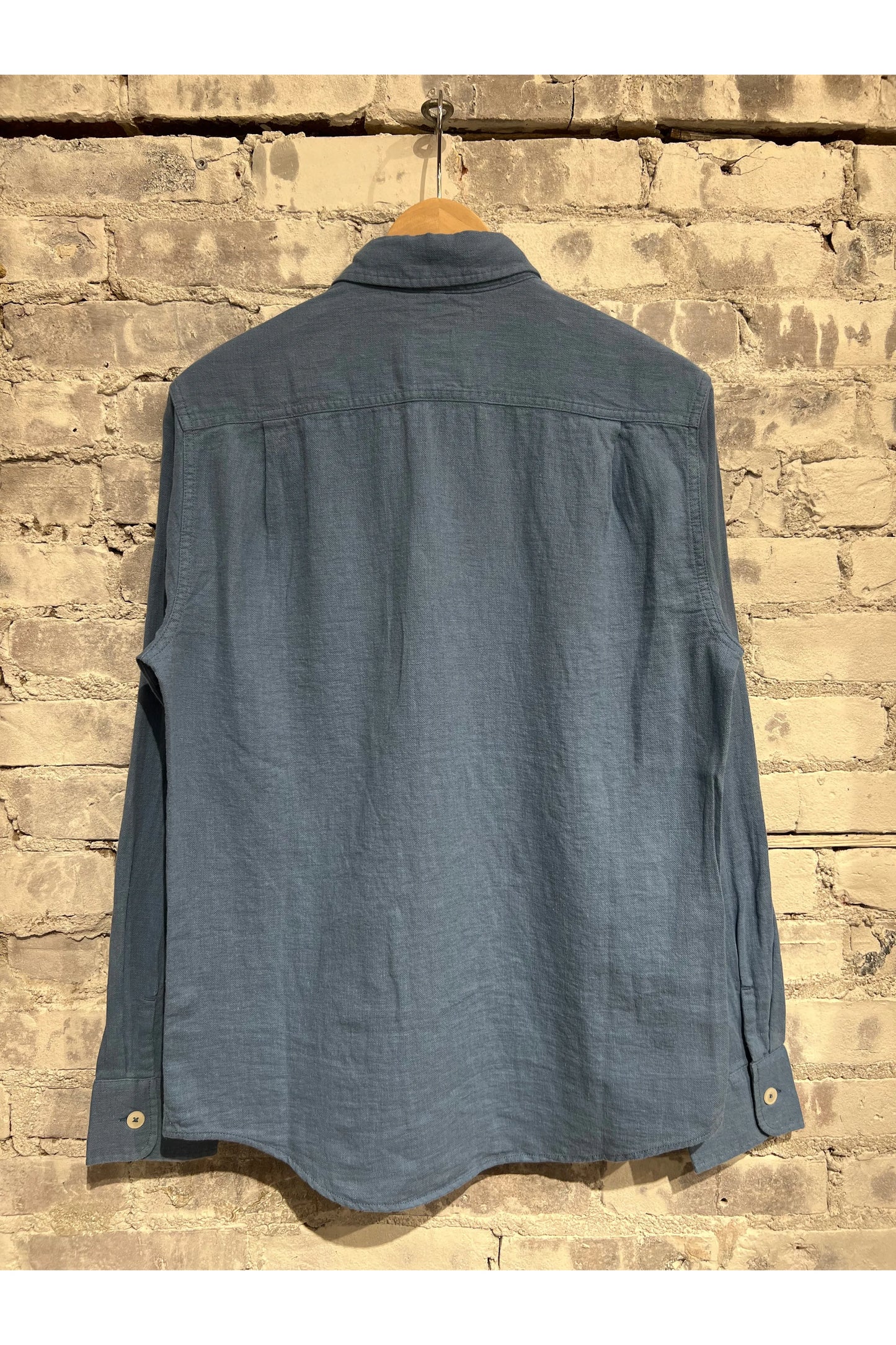 Linen Workshirt - French Blue - DUNE + SALT