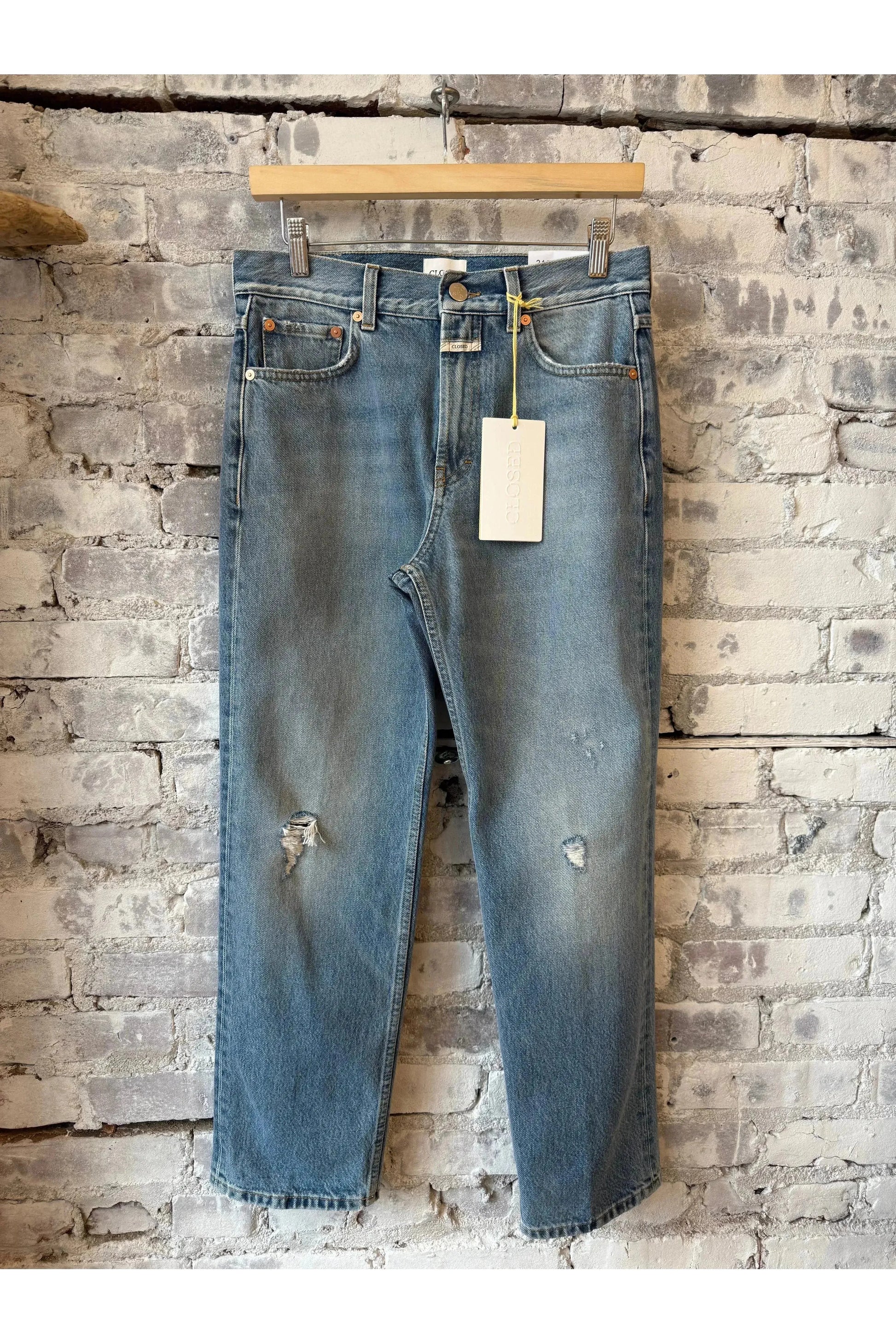 Jonta Relaxed Jean - Mid Blue - DUNE + SALT