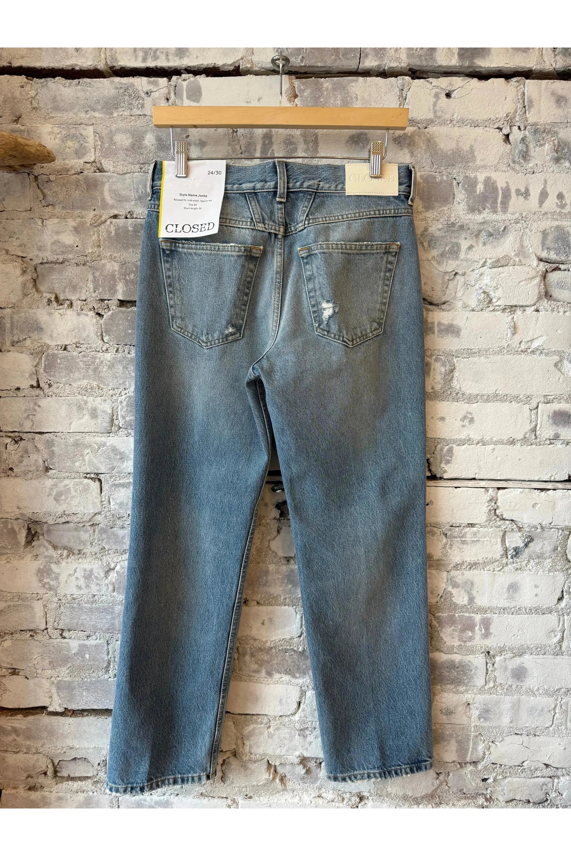 Jonta Relaxed Jean - Mid Blue - DUNE + SALT