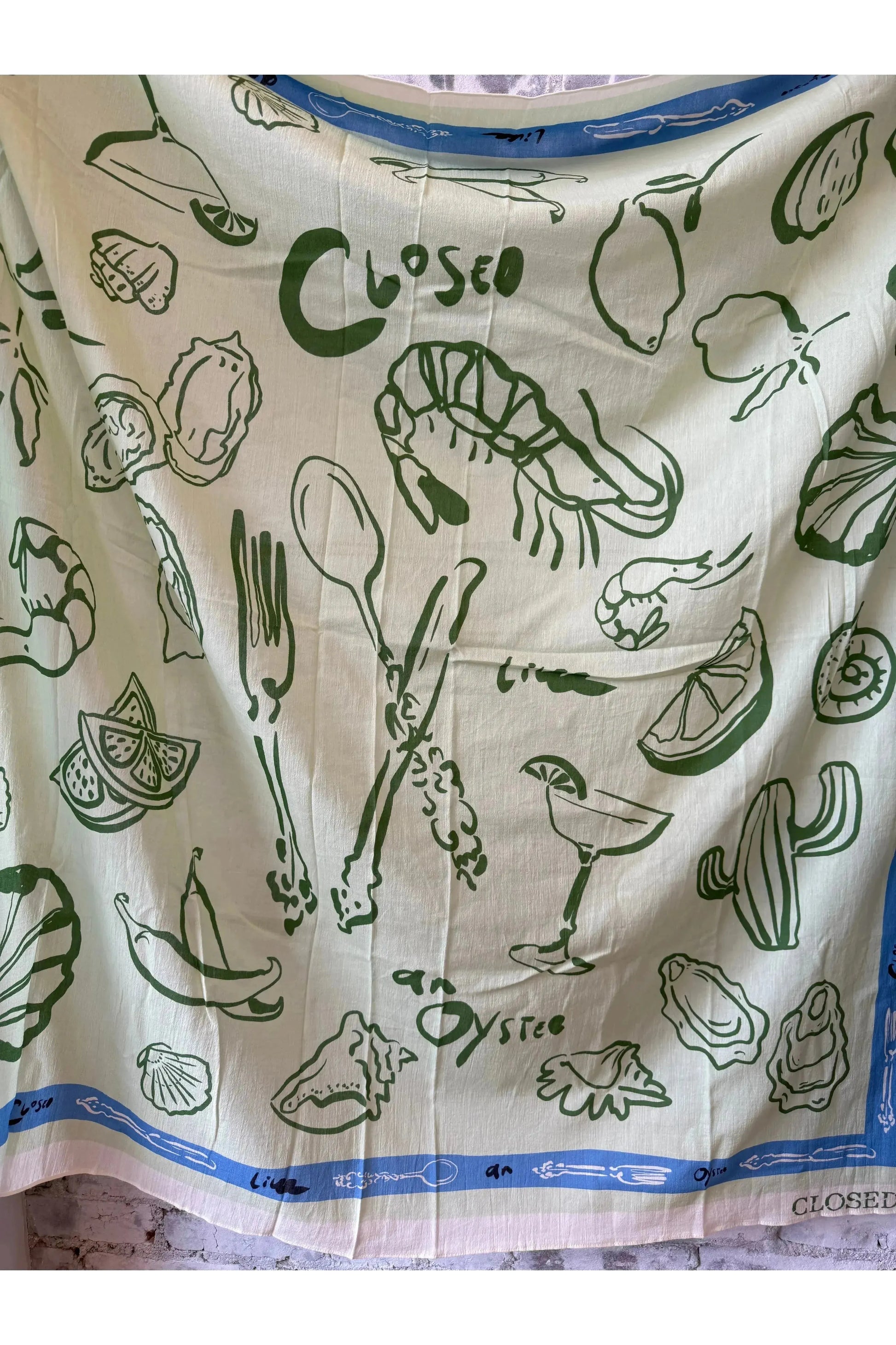 Cotton Scarf - Bud Green - DUNE + SALT