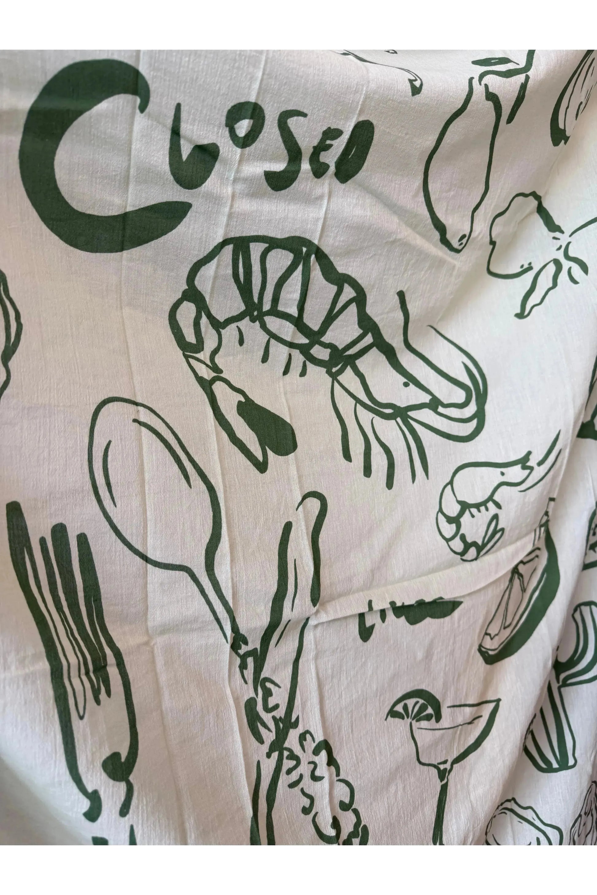 Cotton Scarf - Bud Green - DUNE + SALT