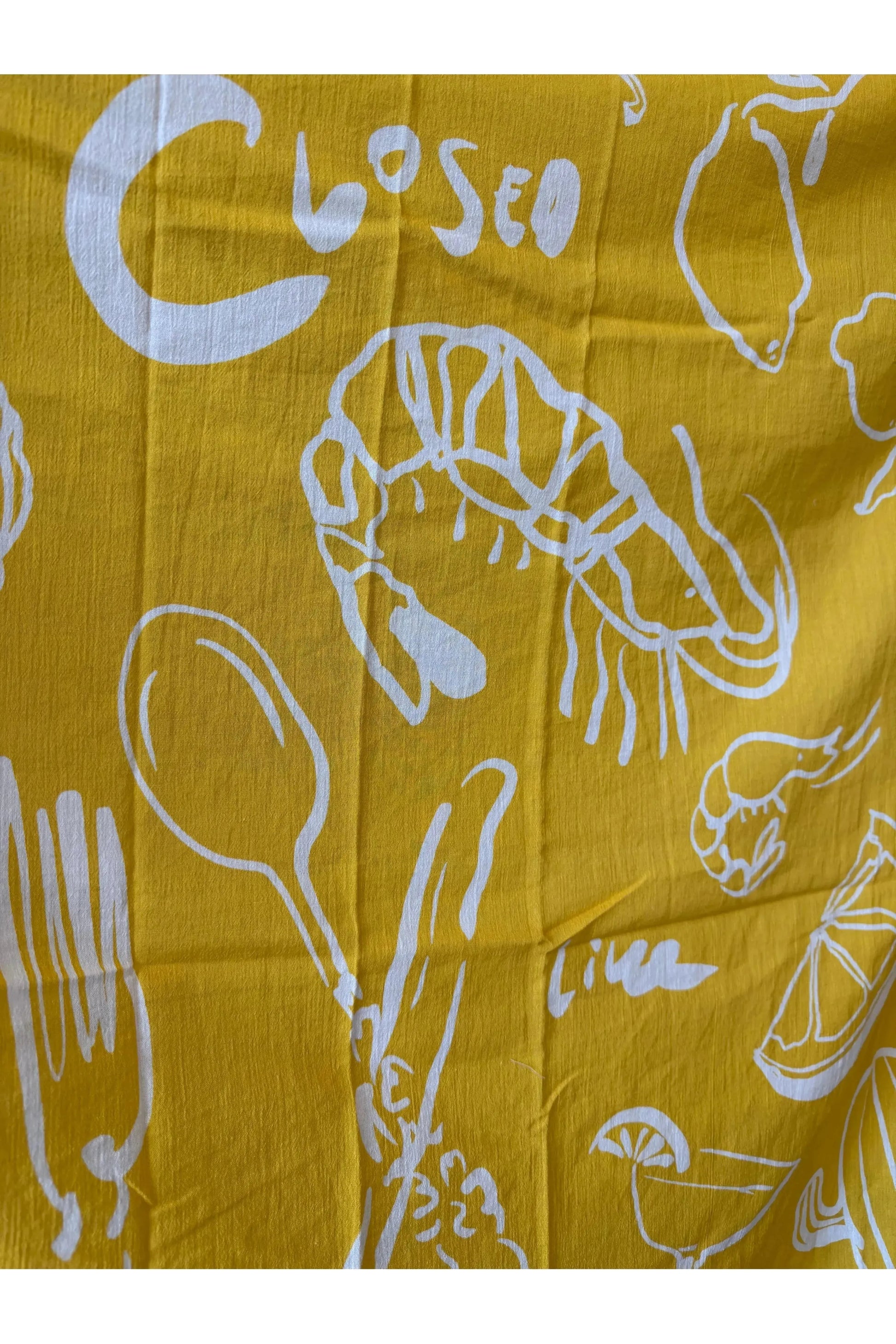 Cotton Scarf - Mango Yellow - DUNE + SALT