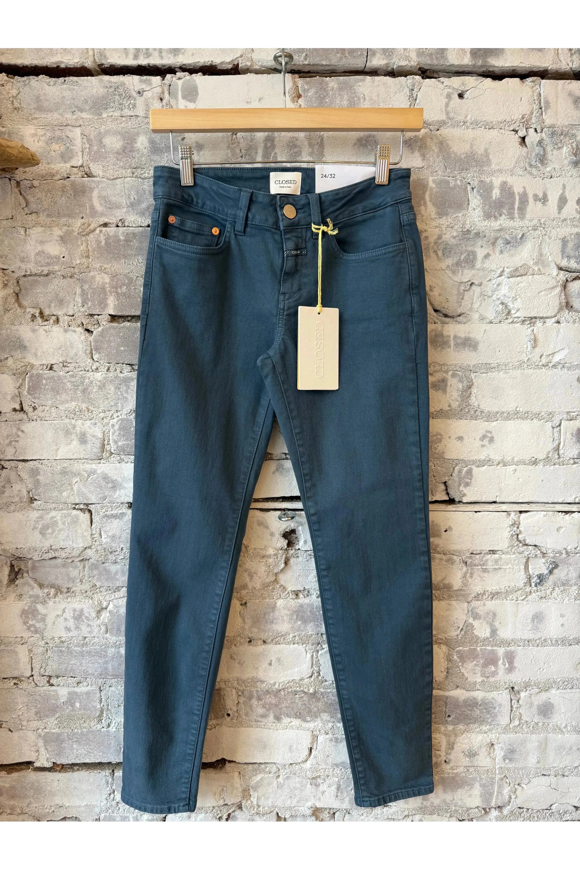 Baker Power Stretch Jeans - Graphite Blue - DUNE + SALT
