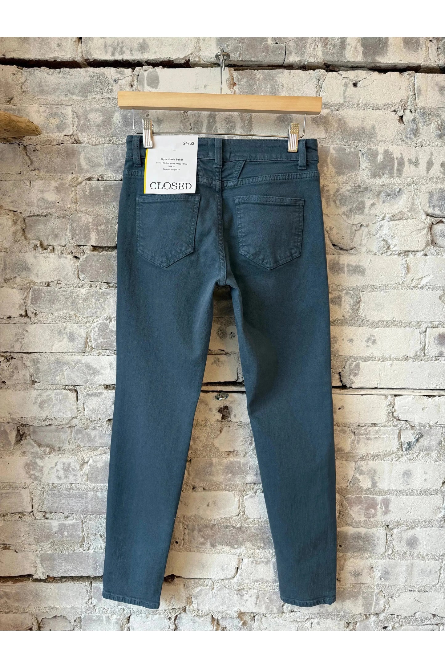 Baker Power Stretch Jeans - Graphite Blue - DUNE + SALT