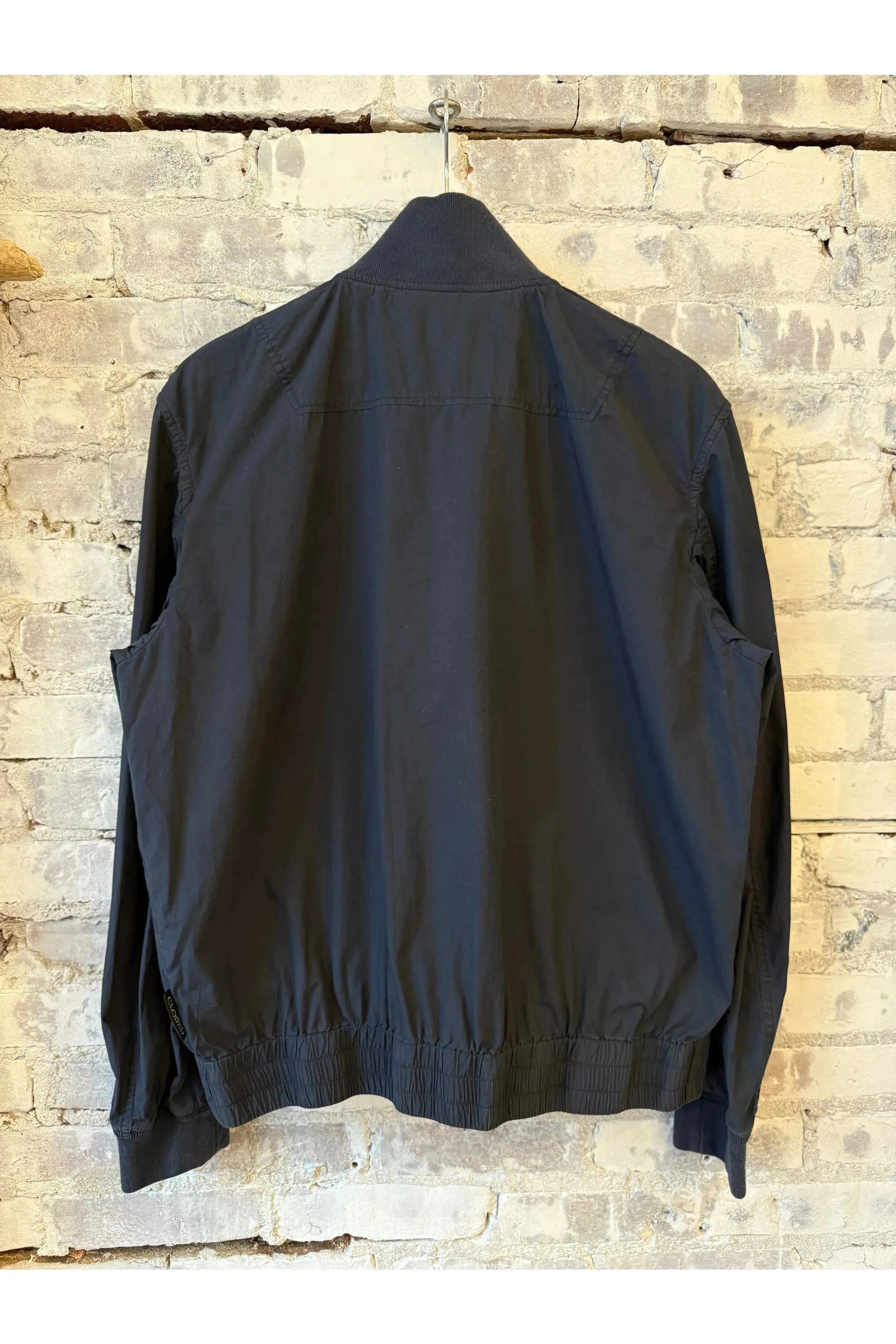 Cotton Bomber Jacket - Smokey Blue - DUNE + SALT