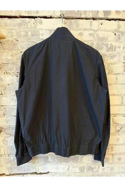 Cotton Bomber Jacket - Smokey Blue - DUNE + SALT