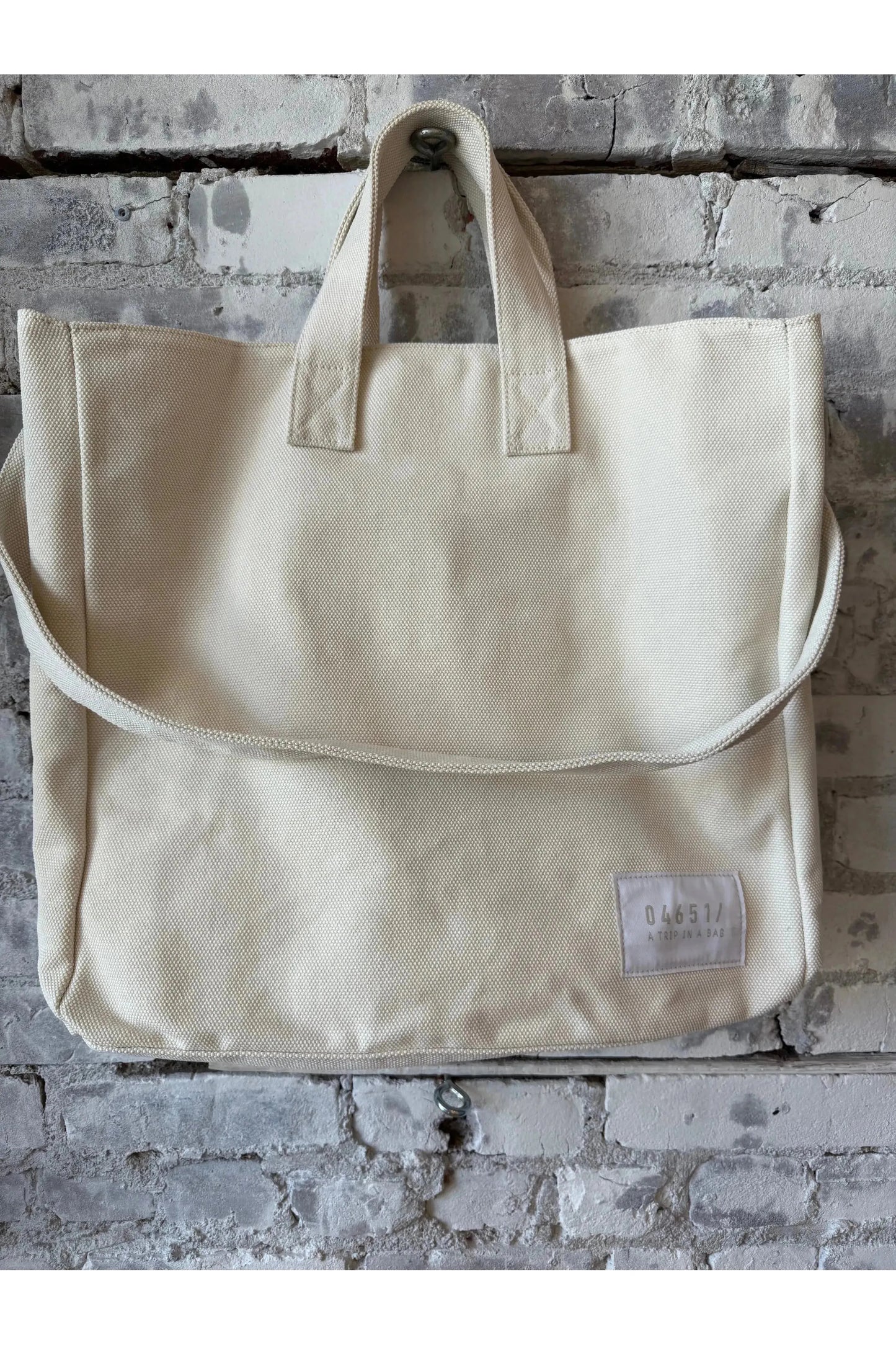 Canvas Tote - Beige - DUNE + SALT