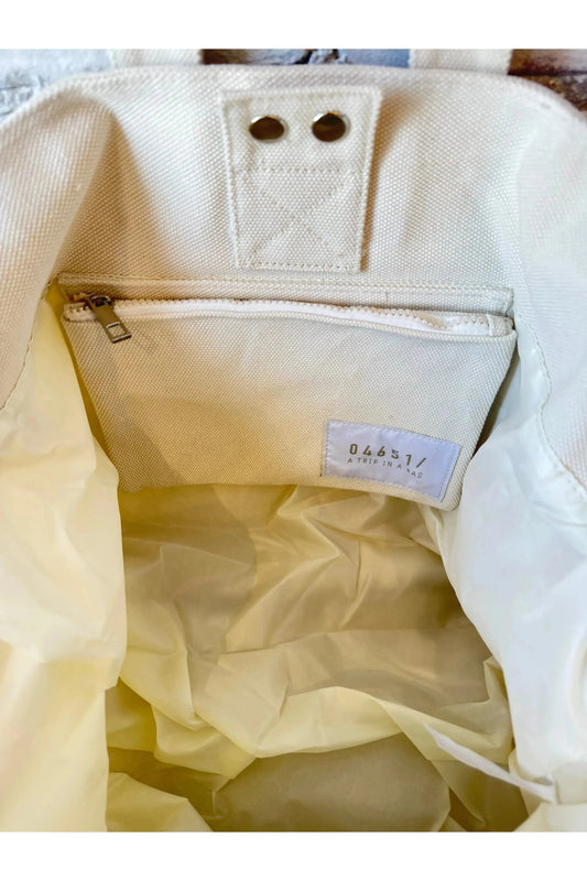 Canvas Tote - Beige - DUNE + SALT