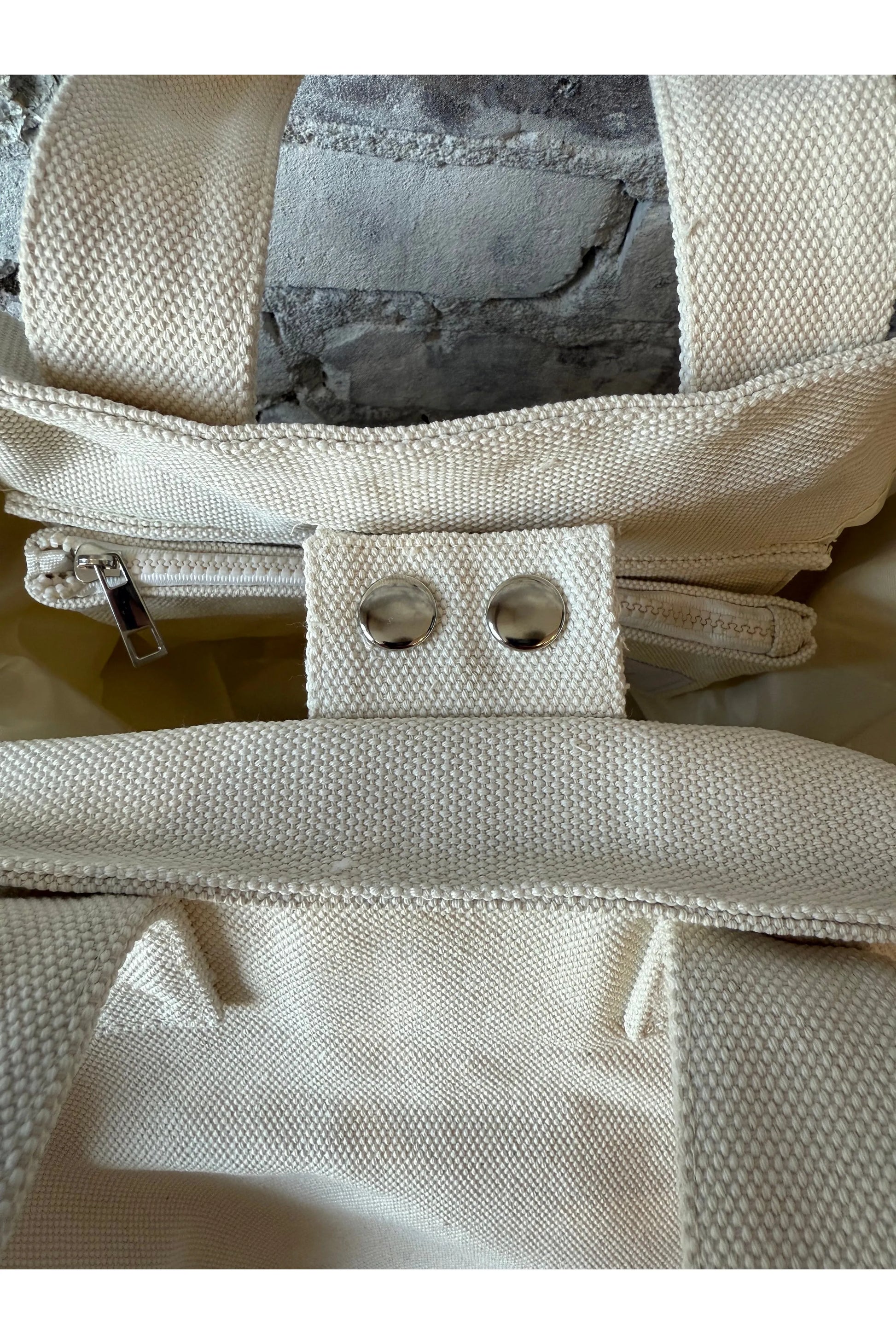 Canvas Tote - Beige - DUNE + SALT