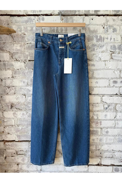 Nikka Wide Jeans - Mid Blue - DUNE + SALT