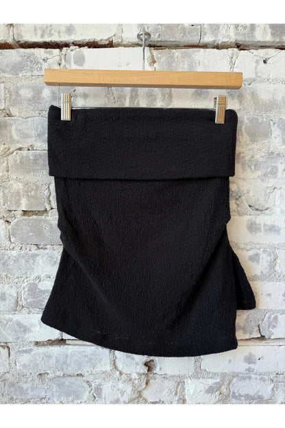 Cotton Tube Top - Black - DUNE + SALT