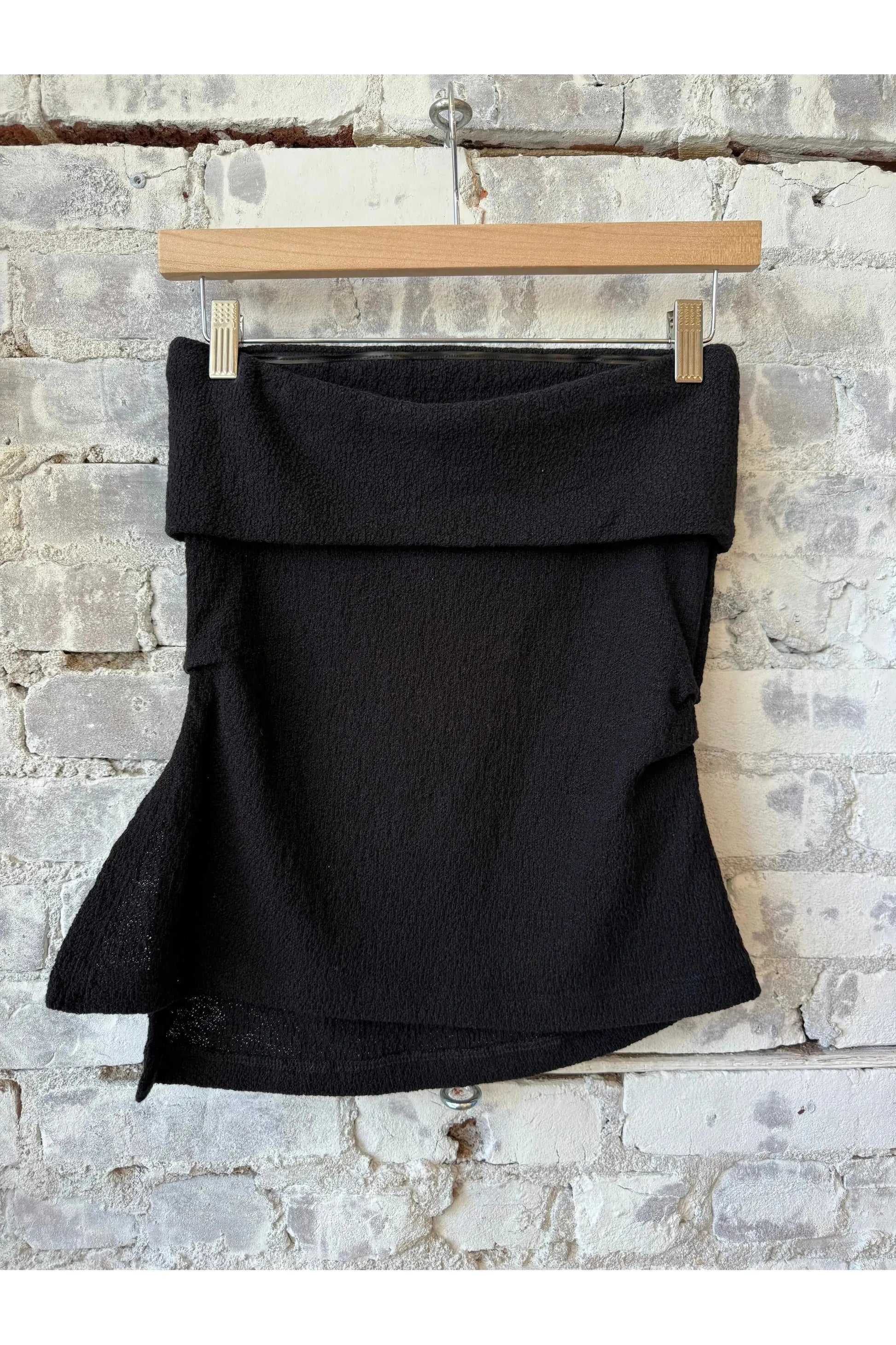 Cotton Tube Top - Black - DUNE + SALT