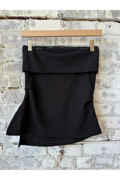 Cotton Tube Top - Black - DUNE + SALT