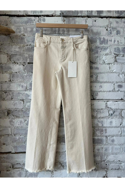 Gillan Comfort Stretch Jean - Ivory - DUNE + SALT