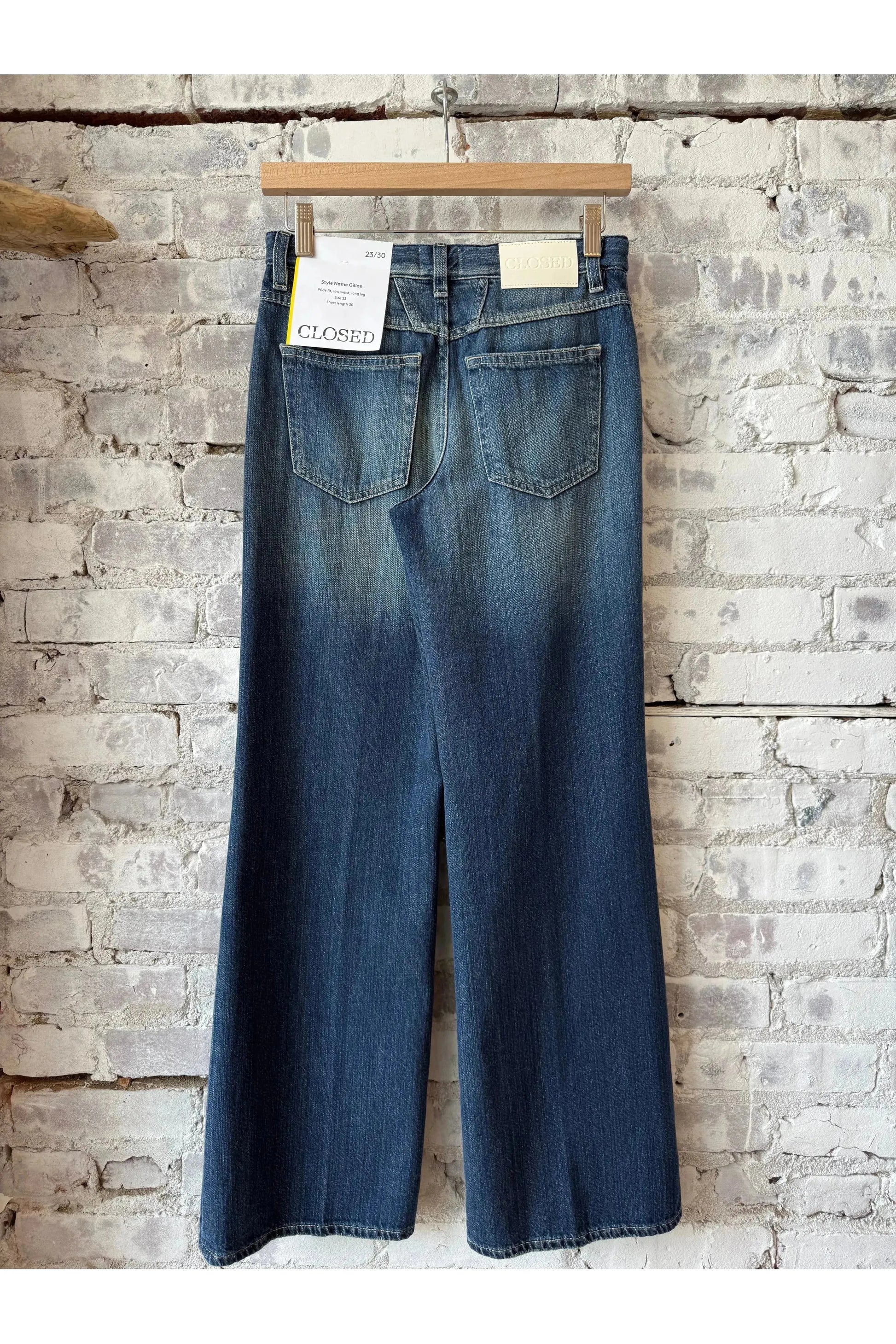 Gillan Wide Jean - Dark Blue - DUNE + SALT