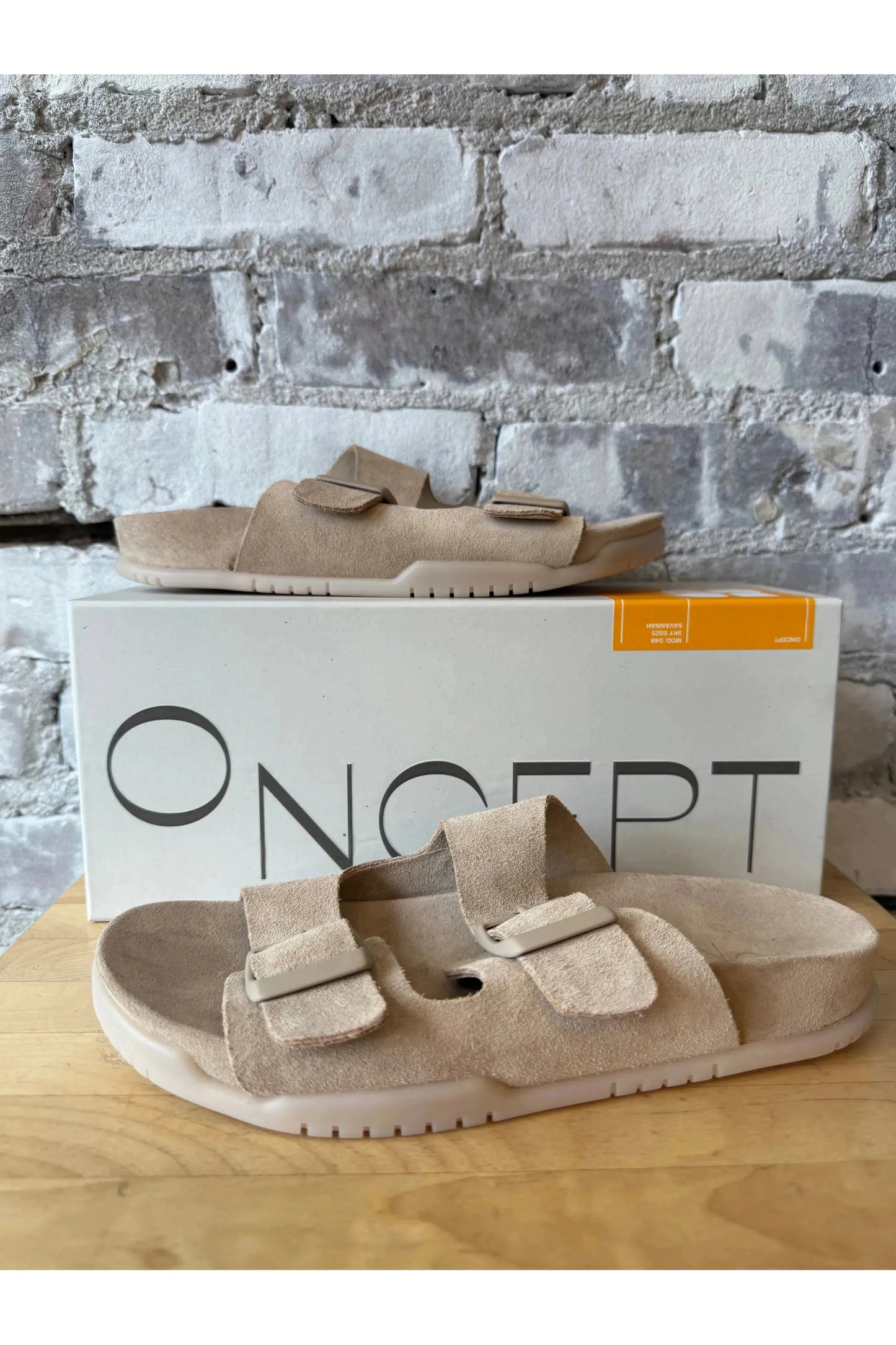 Savannah Hydro-Suede Slide - Sand Castle - DUNE + SALT