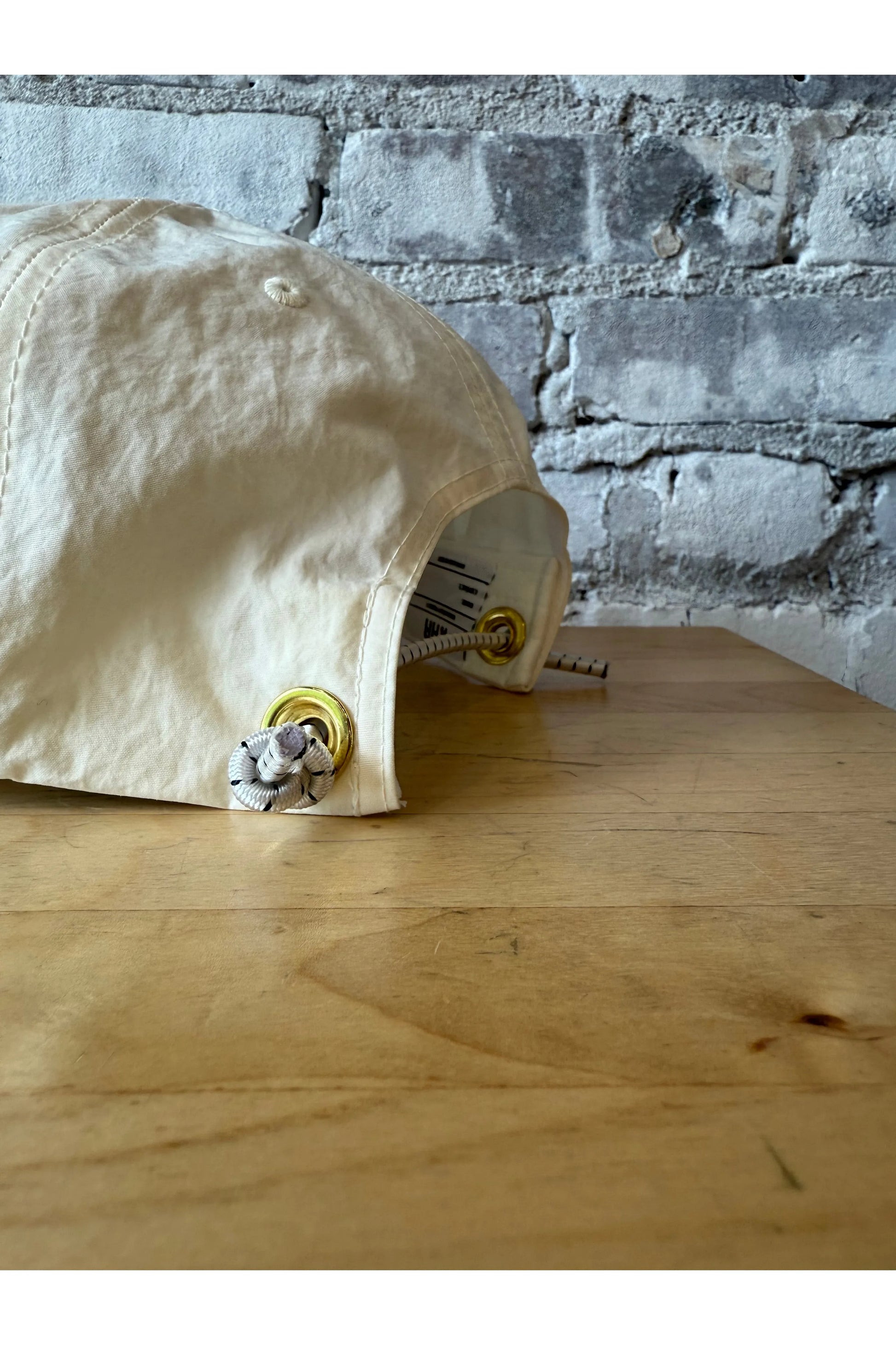 Nylon Promo Hat - Natural/Navy - DUNE + SALT