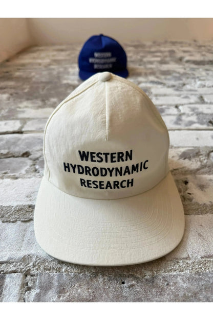 Nylon Promo Hat - Natural/Navy - DUNE + SALT