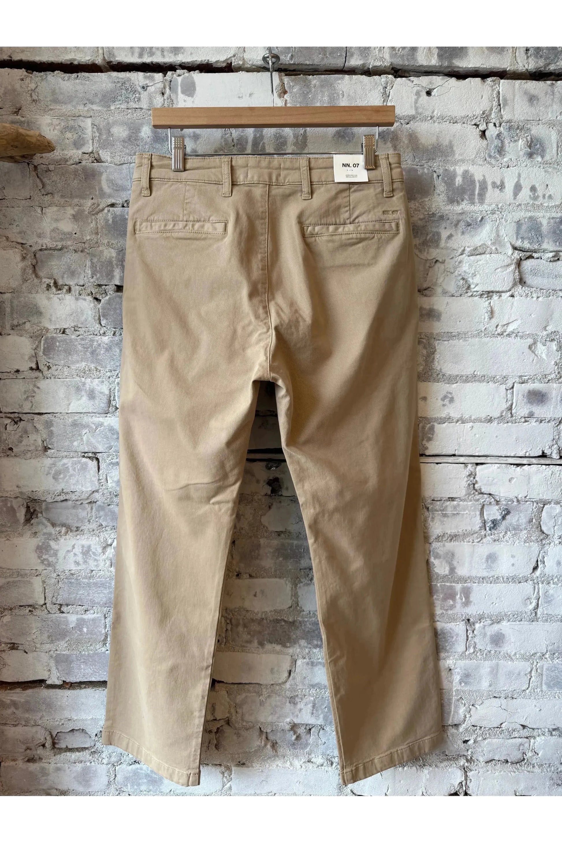 Aden Regular Fit Chino - Khaki Beige - DUNE + SALT