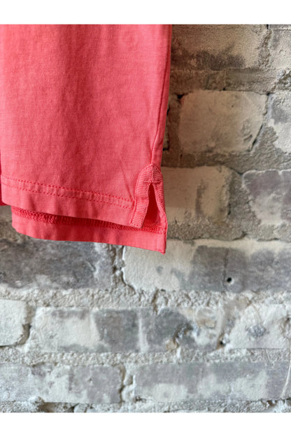 SS Cotton Jersey Polo - Faded Coral - DUNE + SALT