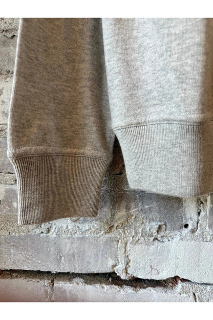 Pima Cotton & Cashmere Sweater - Silver - DUNE + SALT