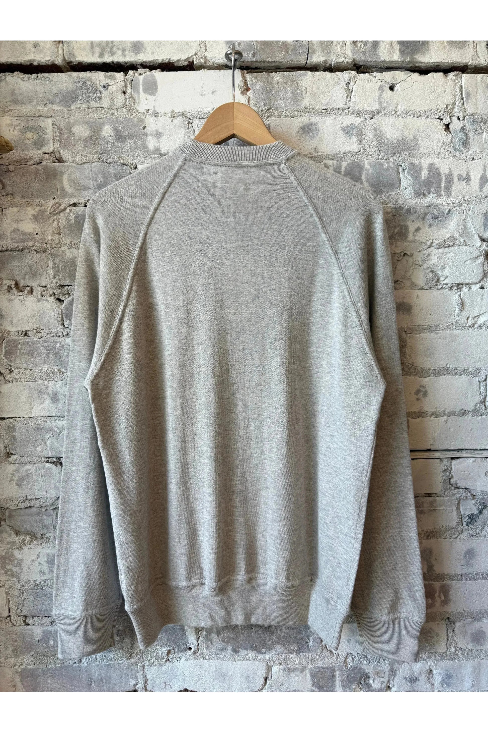 Pima Cotton & Cashmere Sweater - Silver - DUNE + SALT