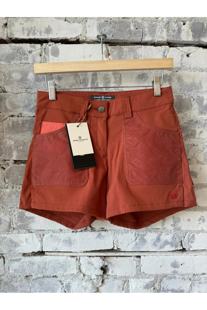 Women's 5incher Field Shorts - Terra Red/Red - DUNE + SALT