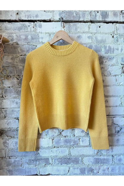 Marais Cashmere Crewneck Sweater - Acacia - DUNE + SALT
