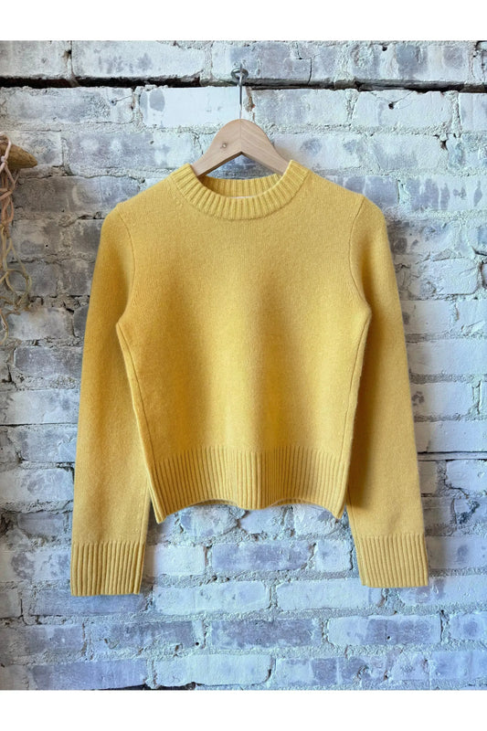 Marais Cashmere Crewneck Sweater - Acacia - DUNE + SALT